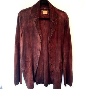 LOSTART couture Suede Rocker / Western Jacket